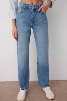 Mavi Normal Bel Duz Paca Straight Jeans TWOAW26JE00061