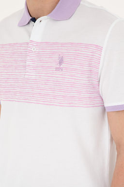 Мужская сиреневая футболка - U.s. polo assn фото 7