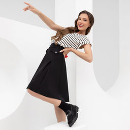 Юбка, Модный абсолют (блэк, нью) - Charutti фото 3