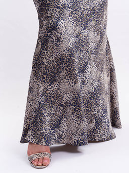 Атласная юбка TUB20637LEO16 - Артесса фото 4