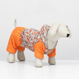 Комбинезон для животных Апельсинка, флис, 2XL (ДС 34-36,ОШ 34-36,ОГ 44-48 см)