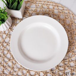 Тарелка круглая 21 см / RT-521 /уп 33/уп 27/