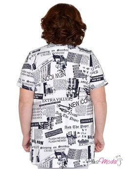 Туника Модель №616 размеры 44-84 - Plusmoda фото 3