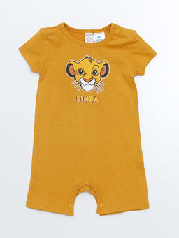 Aslan Kral Bask?l? Erkek Bebek Tulum