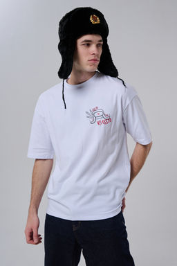 8579 футболка оверсайз мужская