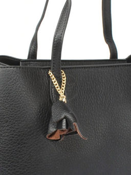 Сумка женская искусственная кожа YDR-3180, 1отд+карм/перег, плечевой ремень, черный SALE 257571 - Adelia фото 9