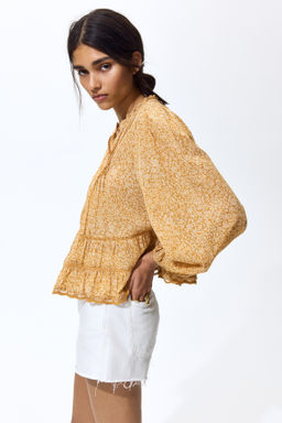 Pintucked blouse - H&m фото 6