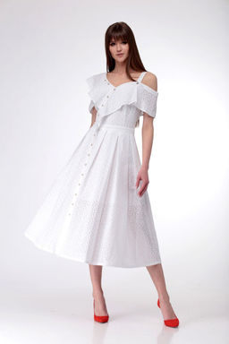 Платье AMORI 9531 молочный