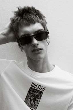 Camiseta con estampado Regular Fit - H&m фото 3