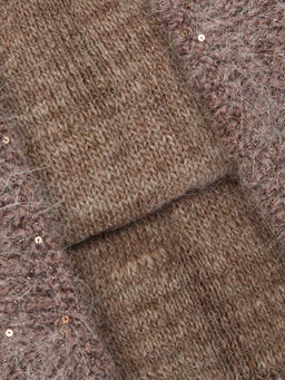 Шапка жен. анг+нейл+люр ZZ-BR55506 antracit - Eleganzza фото 8