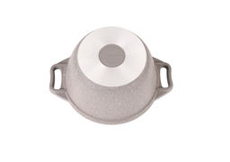 ЛА_АП_MARBLE (светлый) Кастрюля 1,0 л со стекл. кр, арт. кмс12а