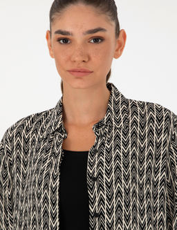 Siyah Comfort Fit Uzun Kollu G_mlek - Pierre cardin фото 2