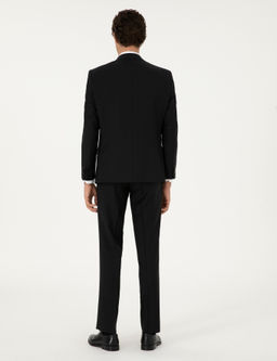 Черный костюм узкого кроя - Cacharel фото 5