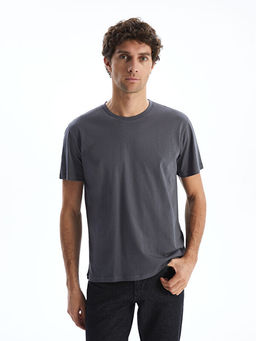 Bisiklet Yaka Penye Erkek Ti??rt