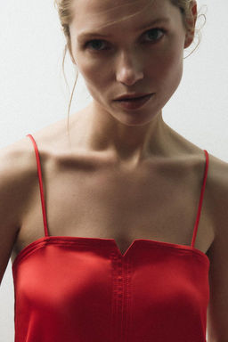 SATIN CAMISOLE TOP - Zara фото 3
