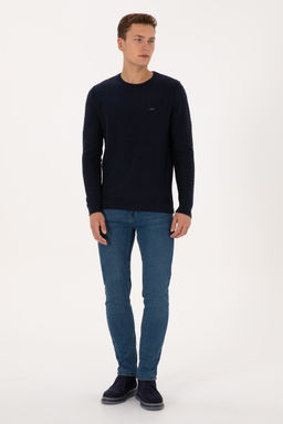 Erkek Lacivert Kazak - U.s. polo assn фото 4