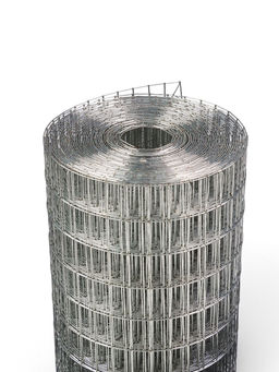 Сетка сварная оцинкованная, 10×1 м, ячейка 25×12.5 мм, d=0.7 мм, металл, Greengo