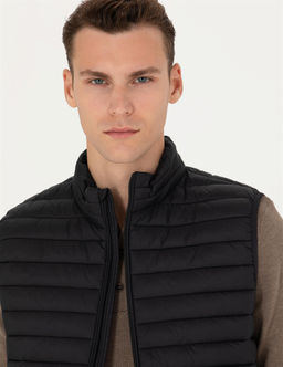Siyah Slim Fit Yelek - Pierre cardin фото 2