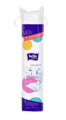 BELLA COTTON ватные диски (140шт)