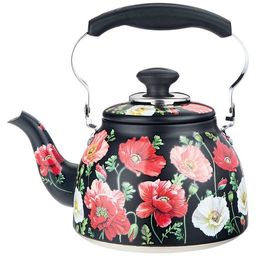 ЧАЙНИК AGNESS МАКИ СО ВСТРОЕННЫМ СВИСТКОМ И ФИЛЬТРОМ 1500 МЛ