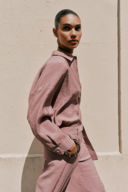 SOFT FLOWING SHIRT - Zara фото 14
