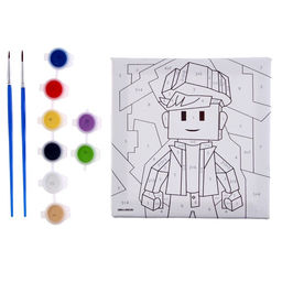 Картина по номерам для детей «Игровой мир»,‎ 15×15 см