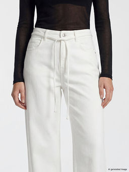 Джинсы женские Beli Lastikli Wideleg