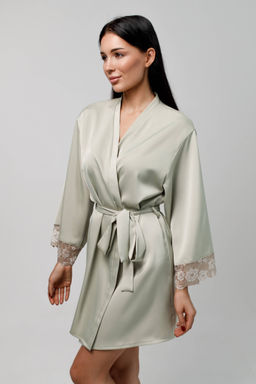 2518 ОЛИВКА ХАЛАТ - Karolina фото 4