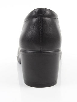 06-YDN15-20 BLACK Туфли женские (натуральная кожа)