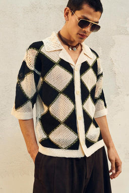 LIMITED EDITION DIAMOND KNIT SHIRT