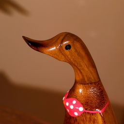 Сувенир «Утка в купальнике», 25 см, дерево