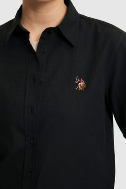 Kad_n Siyah Uzun Kollu Basic G_mlek - U.s. polo assn фото 6