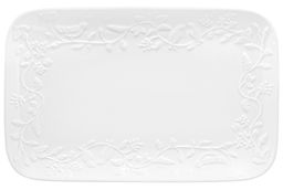 Блюдо прямоугольное 31*20,5*2,5 см Птички на ветке малое