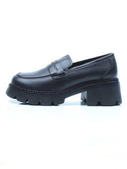 03-5938 BLACK Лоферы женские (натуральная кожа) - Фабричный китай фото 12