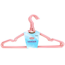 Вешалка-плечики р46-48 Сарафан 40х21см, металлический корпус д0,35см, с ПВХ покрытием, цвета микс, на картоне, цена за 10 штук (Китай) (цена за 1 штуку - 21,53руб) - Домашняя Мода фото 4