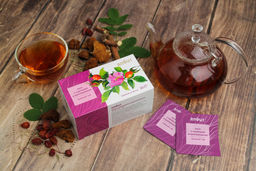 Травяной чай "Чага с чабрецом и шиповником", 40 г (20 ф/п по 2 г) Алфит 7665