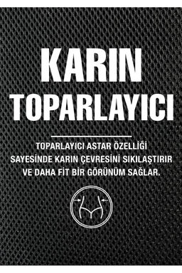 Siyah Toparlay?c? Yuksek Bel Regular Bikini Alt? TBESS24BA00144