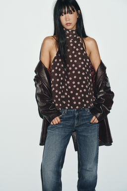 HALTER TOP WITH TIED DETAIL - Zara фото 2