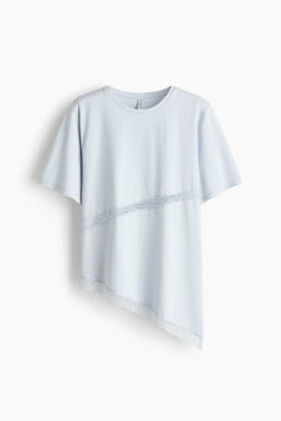 Camiseta con ribete de encaje - H&m фото 2
