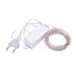 Электрогирлянда 10м, 100 ламп, цветная