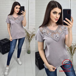 Футболка женская из хлопка