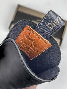 Мужской кожаный футляр для очков Dierhoff Д 6012-6037