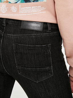 Утепленные женские джинсы прямого кроя с начесом - Mossmore фото 5