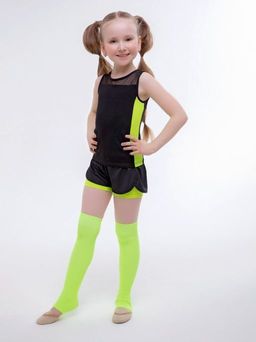 7067 Топ-майка из хлопка со вставками из бифлекса и сетки Chersa  фото 5