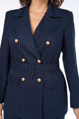 Костюм ALANI 2486 синия полоска