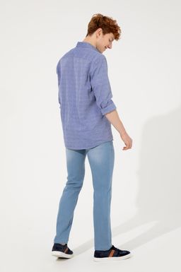 U. S. Polo Assn / Мужские голубые джинсовые брюки - U.s. polo assn фото 4