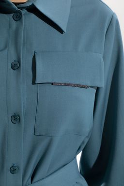 Блуза Golden Valley 26513 голубой  фото 4