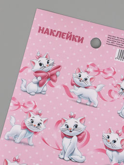 Цена за 10 шт. Наклейки бумажные «Кошечка», 11 × 15.5 см