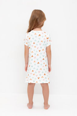 К 1156/конфетти из сердечек на сахаре сорочка для дев