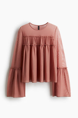 Top de malla capa sobre capa - H&m фото 4